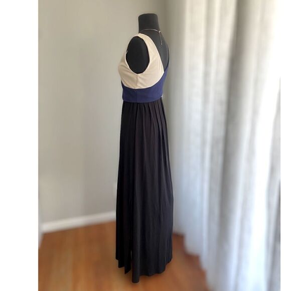 Anthropologie Maeve Elysian Color Block Maxi Dress - Picture 13 of 16